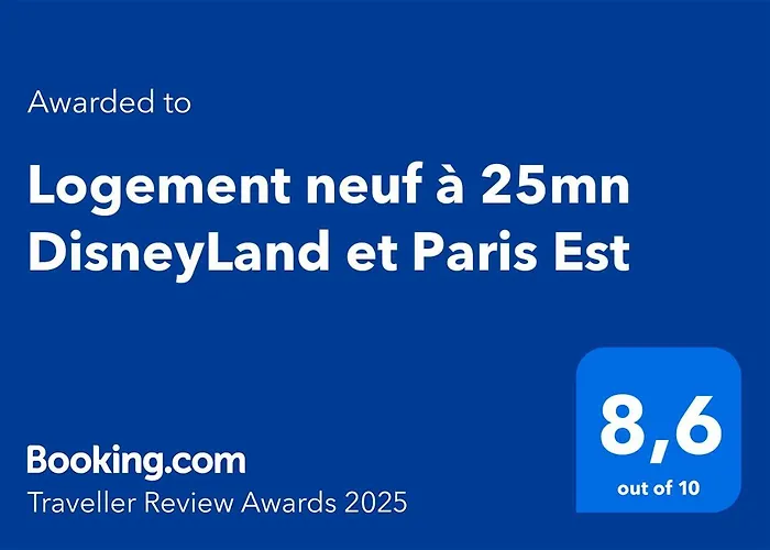 Logement Neuf A 25Mn Disneyland Et Paris Est